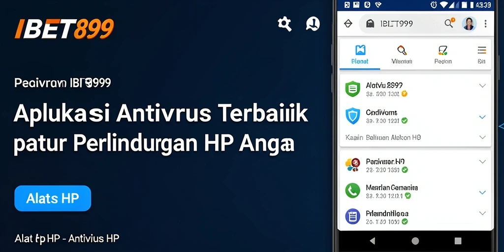Tampilan antarmuka IBET899 yang sederhana dan intuitif.